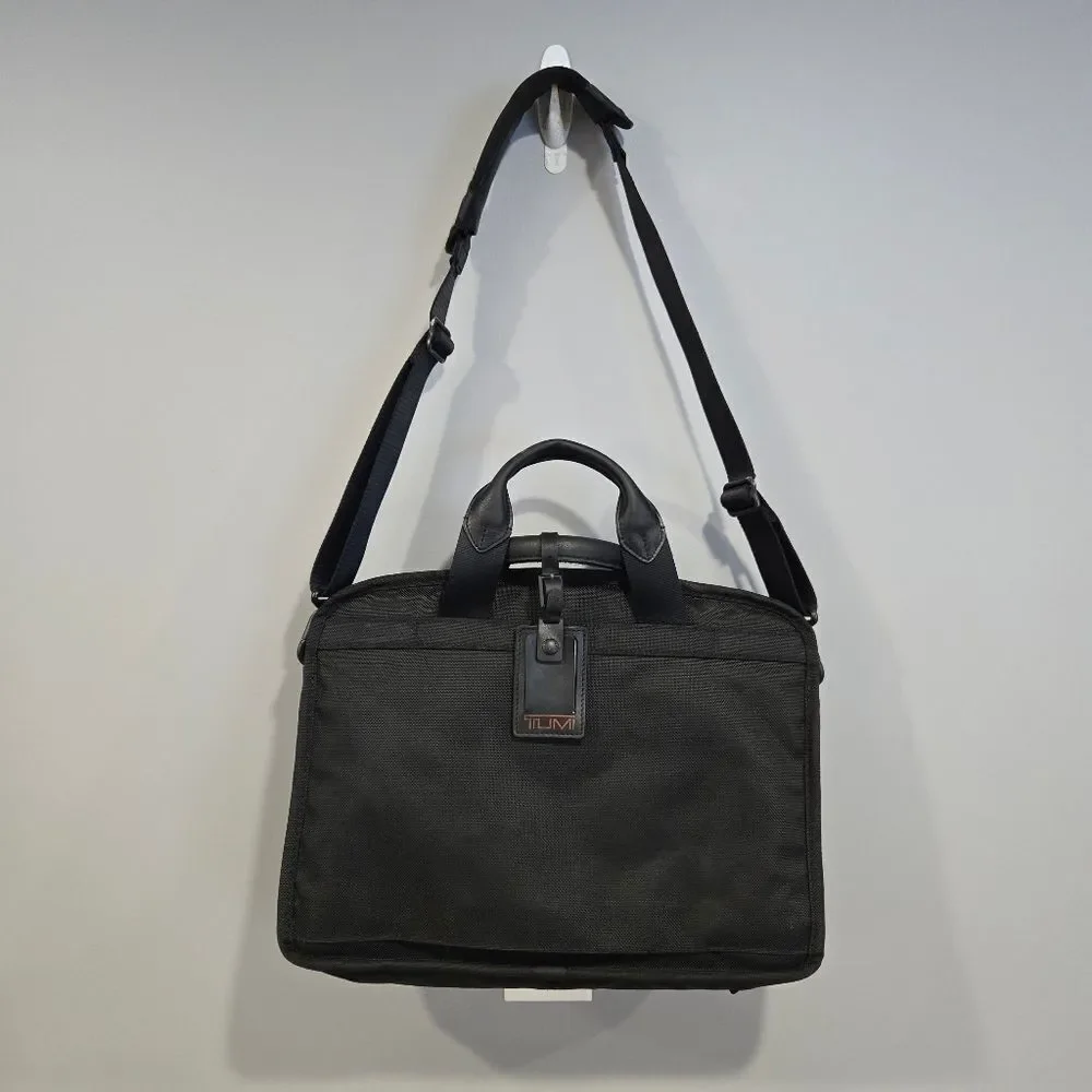 🐢 TUMI Alpha Expandable Organizer Laptop Briefcase